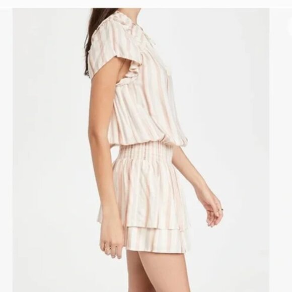 Paige | Cristina Smocked Striped Summer Dress - Picture 2 of 2